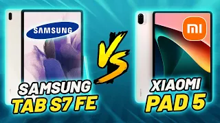 Xiaomi Pad 5 vs Galaxy Tab S7 FE - Qual vale mais a pena? 🤔 Descubra agora! [Comparativo Tablet]