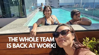 The whole team comes back to work | Entrepreneur vlogs
