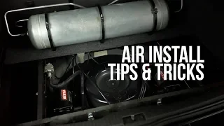 Air Ride Install Tips and Tricks (and also me swapping my compressors)