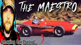 NASCAR Fan Reacts to  Juan Manuel Fangio Maserati 1957 F1 - Modena Autodrome