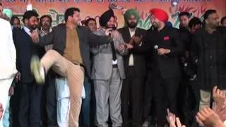 diljit dosanjh with shamsher sandhu in lohri mela ludhiana by Ravinder Singh Ranguwal