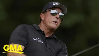 Phil Mickelson apologizes after comments on Saudi-backed golf league l GMA