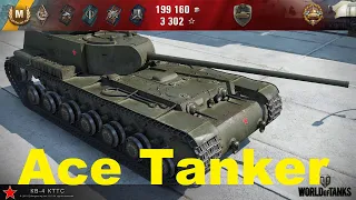 World of Tanks (WoT) - KV 4 KTTS - Ace Tanker - [Replay|HD]