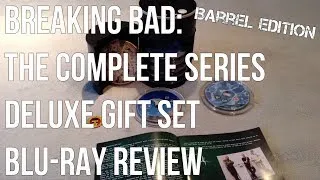 Breaking Bad: The Complete Series Deluxe Gift Set Blu-ray Unboxing (Barrel Edition)