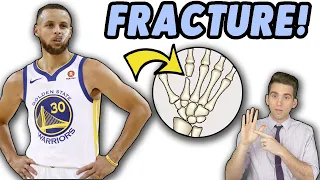 Doctor Explains Stephen Curry BROKEN HAND INJURY - Another Warriors Injury!