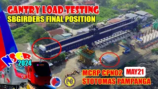 pnr nscr project sbgirders gantry 1 stotomas pampanga  /V 534 / pnr nscr update