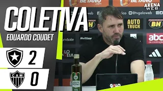 COLETIVA EDUARDO COUDET | AO VIVO | Botafogo 2 x 0 Atlético-MG - Brasileirão 2023