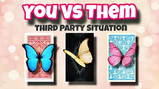 Pick a card: You vs Them - Third Party Situation | Timeless Love Tarot Reading