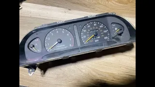 How to Replace Dashboard Instrument Panel Lights - 1997 Toyota Avalon