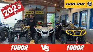 2023 Can Am Outlander 1000R Vorstellung! Vergleich XXC, XTP & XMR. Was bedeutet XMR? Was ist neu!