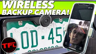 Is The $200 FenSens WIRELESS Backup Camera Cool or Crap? Here's How It Works In A Busy Parking Lot!