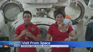 Coloradan In Space: Jessica Watkins Talks To Fairview High Students From International Space Station