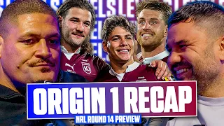 Willie Mason reacts to NSW Blues defeat [Origin Recap + RND  14 Preview]