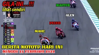 BERITA MOTOGP TERBARU HARI INI MINGGU 25 FEBRUARI 2024,MOTOGP HARI INI, MARC MARQUEZ PECCO BAGNAIA