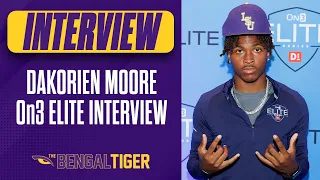 5-star WR Dakorien Moore on backing off his LSU commitment, what's next in recruiting