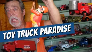 SEMI TRUCK TOY Paradise- GMC- Dodge- Ford- Marx- Tootsie Toy- Ride on