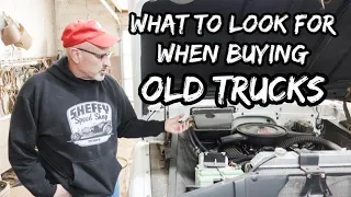 What to Look for When Buying Old Trucks