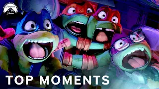 Top 5 Bro Moments in Mutant Mayhem 🤪 NEW Teenage Mutant Ninja Turtles | Paramount Movies