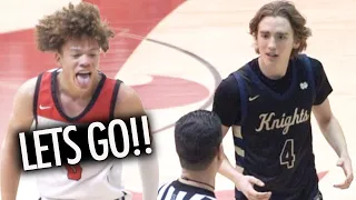 Dusty Stromer HEATED RIVALRY GAME vs Brady Dunlap! Harvard Westlake vs Notre Dame!