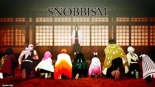 【鬼滅のMMD】鬼殺隊VS鬼でケンカしようぜ。ダンスバトル【SNOBBISM】Demon Slayer / Kimetsu no Yaiba