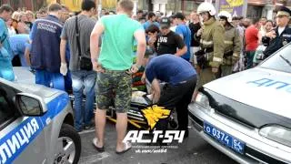 Авария ДТП на проспекте Маркса 22 июня 2014 м. Студенческая