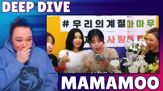 MAMAMOO REACTION DEEP DIVE - Struggling at singing their own songs