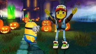 КТО КРУЧЕ? ZOMBIE JAKE из игры SUBWAY SURFERS VS HALLOWEEN MINION (Гадкий Я) ТОП Игр на Андроид #367