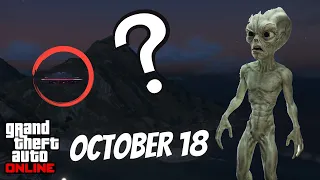 How to Activate UFO in GTA Online | October 18 Halloween Event 2021 | Sightseeing Alien UFO