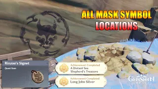 Rinzou's Treasure! | ALL Mask Symbol locations | Watatsumi Island