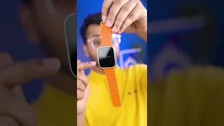 I Bought Incredible Apple Watch Ultra Clone for ₹4000 only #shorts #viral #applewatch