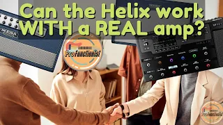 How Can I Use The Line 6 Helix With A REAL Amp?
