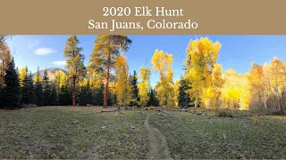 Epic 2020 San Juan Elk Hunt