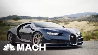 Behind The Wheel Of A Bugatti Chiron, One Of The Fastest Cars In The World | Mach | NBC News