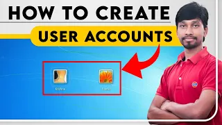 Computer Me User Account Kaise Create Kare | How To Create User Account in Hindi | Windows 7,8,10