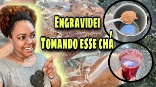 CHÁS QUE TOMEI PARA ENGRAVIDAR | UXI AMARELO E UNHA DE GATO | COMO FAZER 🤰🏽