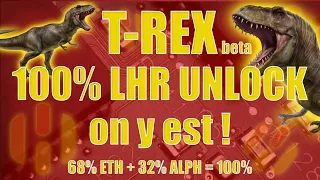 MINER avec Trex 100% LHR unlock  68% ETH et 32% ALPH ! débloquez vos cartes LHR et gagnez plus !