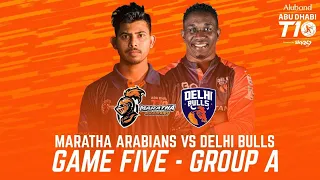 FULL HIGHLIGHTS | Match 5 | Maratha Arabians vs Delhi Bulls | Day 2 | Abu Dhabi T10 | Season 4