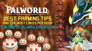 Palworld Farming Tips You Don't Know and the Most Cakes Possible in an Hour (658 cakes/hr) #palworld