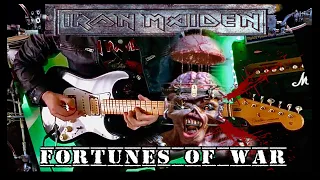 Iron Maiden Fortunes Of War - Guitar Cover w/solos/lyrics