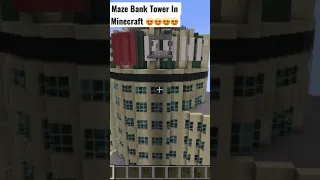 Minecraft Clip #1(Maze Bank Tower In Minecraft)