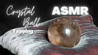 ASMR Binaural Crystal Ball Tapping (& Velvet Cushion)