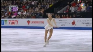 Satoko MIYAHARA - Skate Canada 2016 - LP (NBC)