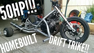 Ultimate motorised drift trike build pics