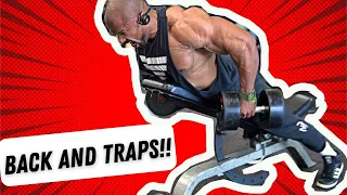 THICK BACK AND TRAPS WORKOUT!