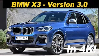 2018 BMW X3 Review / Comparison - In 4K