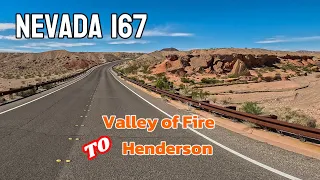 [4K Full Video] better view than I-15 when travel back from Valley of Fire to Las Vegas, Nevada 167