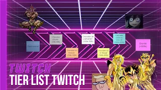 [TWITCH] Tier List Salaires Leak TWITCH - 07/10/21