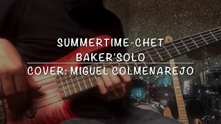 Summertime - Chet Baker'solo + Partitura - Cover: Miguel Colmenarejo