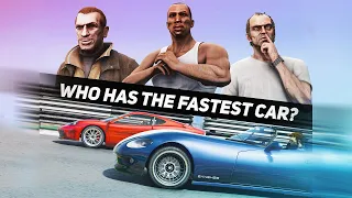 GTA: Which MAIN CHARACTER has the FASTEST CAR?