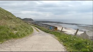 RHDR locomotives leave Ravenglass  - I visit some quiet spots on the Cumbrian Coast line.   02.05.23